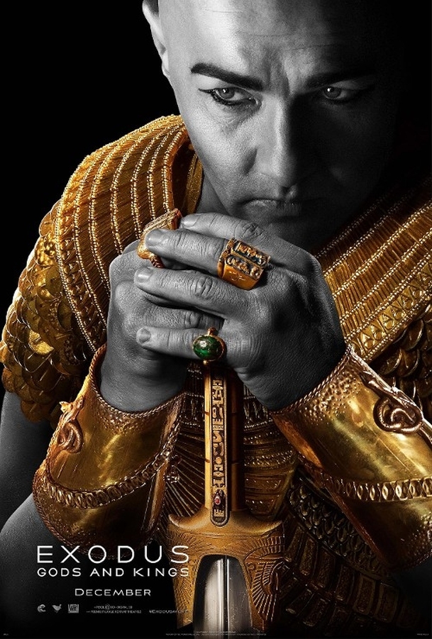 Exodus: Bohové a králové na černo-zlatých plakátech | Fandíme filmu