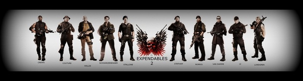 Expendables 2: Multimediální masírka | Fandíme filmu