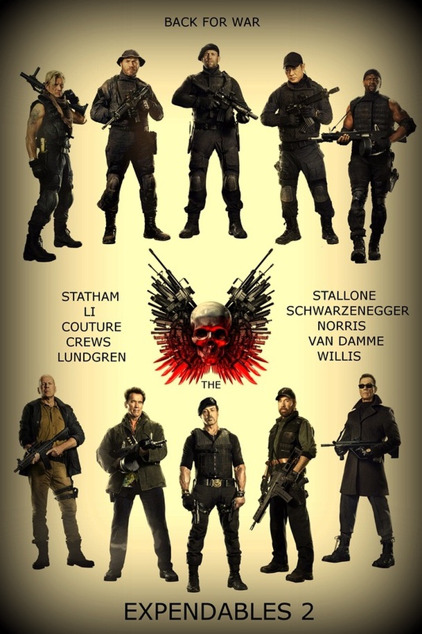 Expendables 2: Multimediální masírka | Fandíme filmu