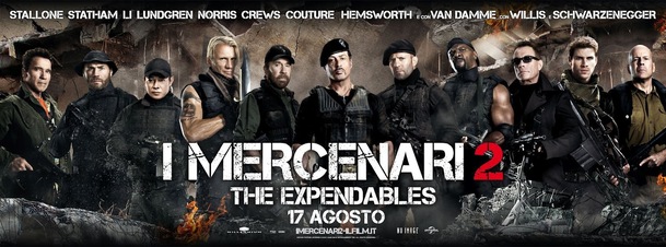 Expendables 2: Smrt vrhá stín na Postradatelné | Fandíme filmu