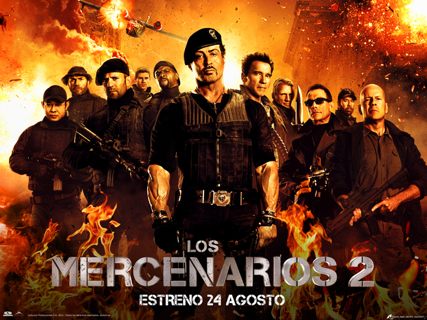 Expendables 2: Smrt vrhá stín na Postradatelné | Fandíme filmu