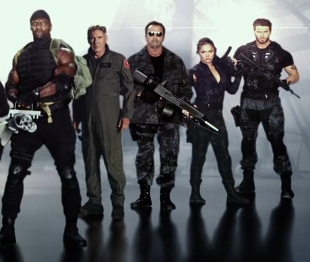 Expendables 3: Arnie, Sly a Ford na nových fotkách | Fandíme filmu