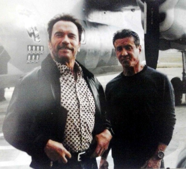 Expendables 3: Arnie, Sly a Ford na nových fotkách | Fandíme filmu