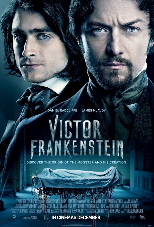 Victor Frankenstein dorazil s dvěma trailery | Fandíme filmu