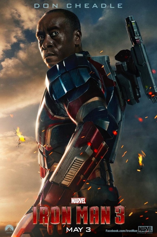 Iron Man 3: Plakát s Iron Patriotem | Fandíme filmu