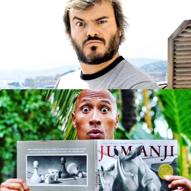 Jumanji: Rocka a Harta doplní Jack Black | Fandíme filmu