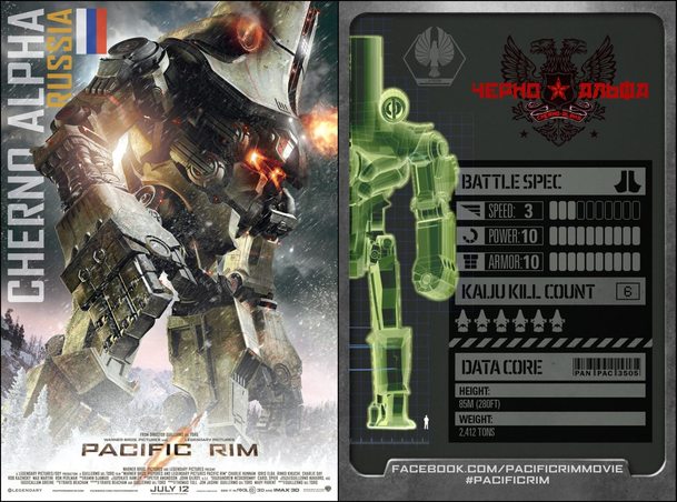Pacific Rim: 5 robotů na stylových plakátech | Fandíme filmu