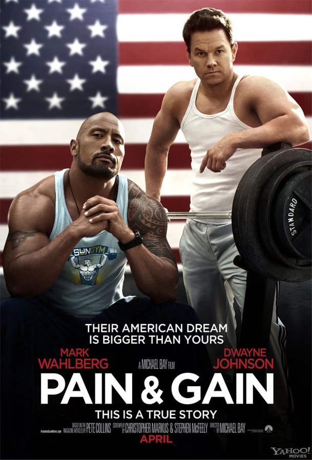 Pain and Gain: The Rock a Mark Wahlberg na plakátu | Fandíme filmu