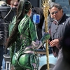 Power Rangers: Rita Repulsa na fotkách a videu z natáčení | Fandíme filmu