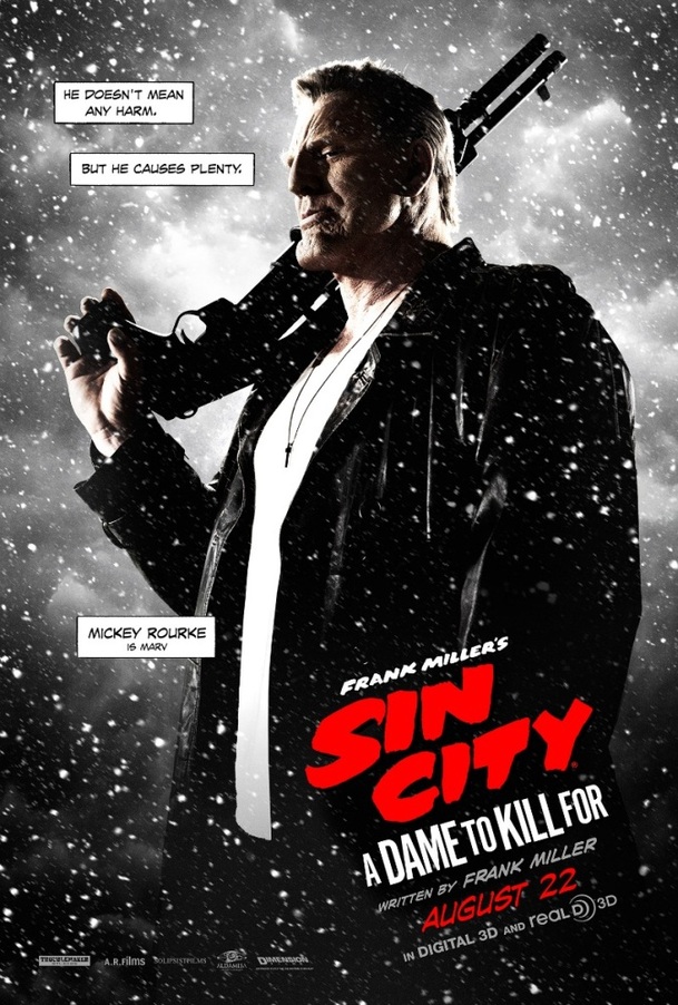 Sin City 2: Sexy Rosario Dawson a další plakáty | Fandíme filmu