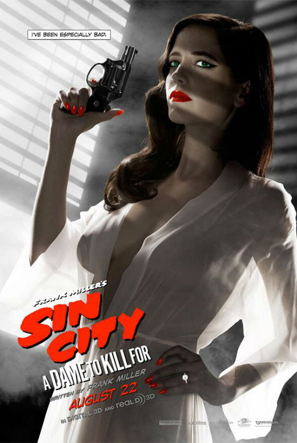 Sin City 2: Sexy plakát s Evou Green konečně povolen | Fandíme filmu