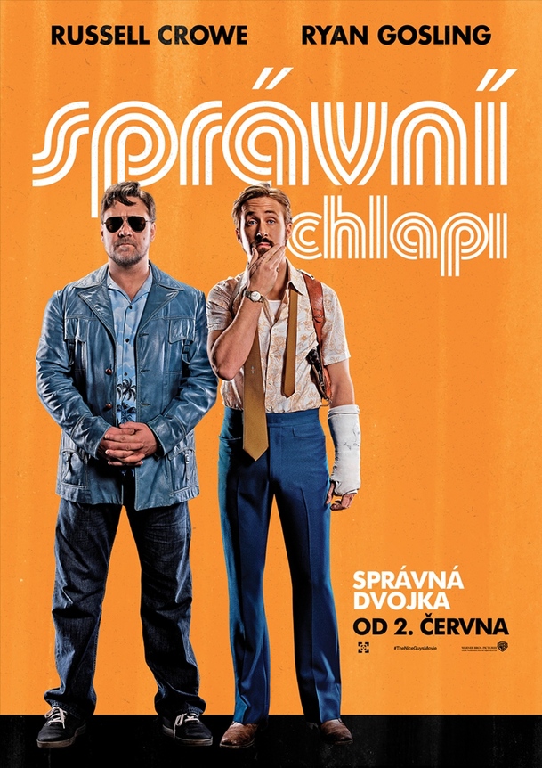 Správní chlapi s Goslingem a Crowem vypadají parádně | Fandíme filmu