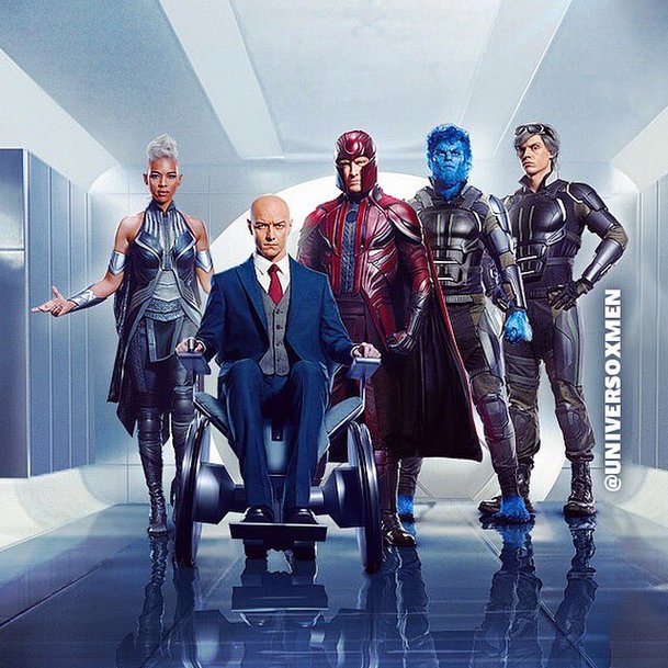 X-Men: Apocalypse: Plakát s hrdiny, Quicksilver v reklamě | Fandíme filmu