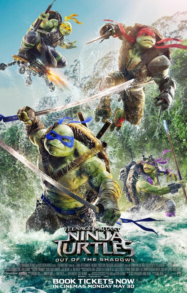 Želvy Ninja 2: Nové plakáty a spot s Caseym Jonesem | Fandíme filmu