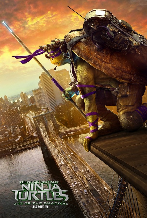 Želvy Ninja 2: Čtyři plakáty s želváky | Fandíme filmu