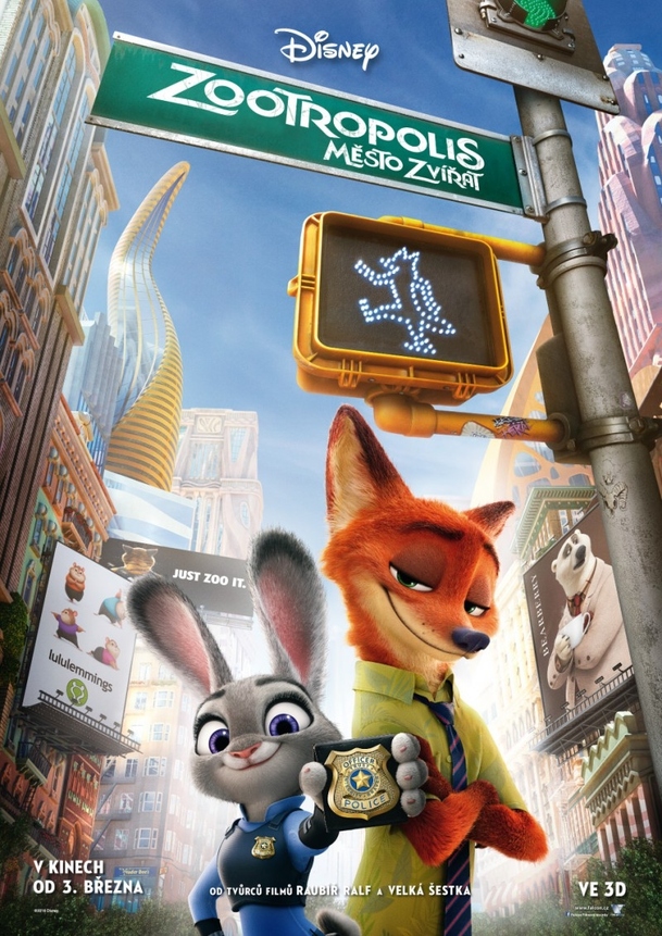 Zootropolis: Disneyovský animák plný mluvících zvířat | Fandíme filmu